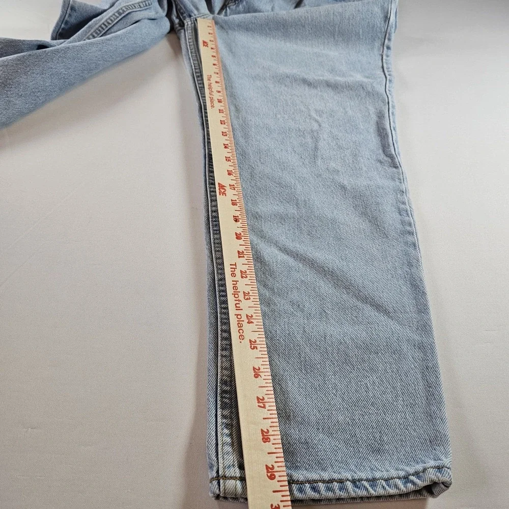 Vtg Levi Orange Made In USA Tab 9922 Tapered Fit Size 20 MED Women's Jeans *READ